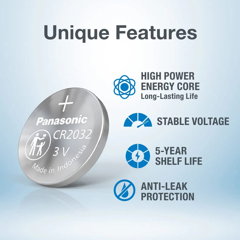 Panasonic coin cells from Canadadianbatteries.com