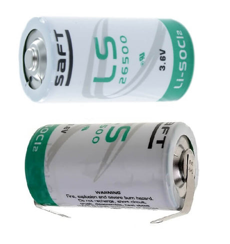 100 Pieces Of Saft Ls-26500 3.6v C Size Lithium Battery (er26500) 3.6v - Non Rechargeable Sealed Lead Acid Suspended Product   