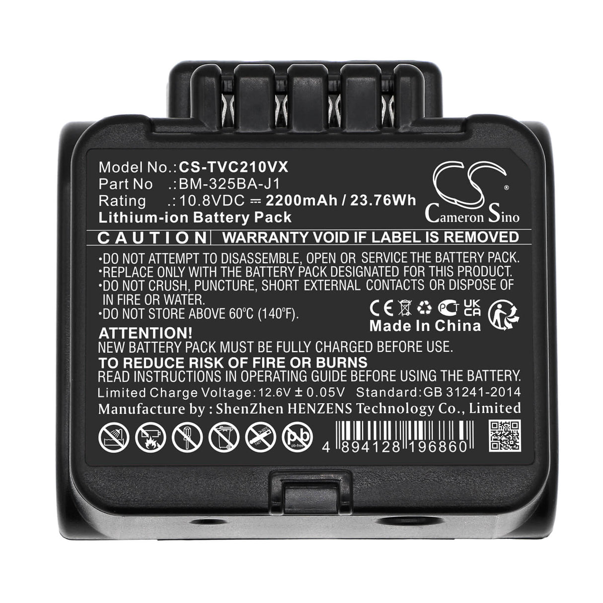 10.8v, Li-ion, 2200mah, Battery Fits Toshiba, Vc-clw21, Vc-clw21-n, 23.76wh Batteries for Electronics Cameron Sino Technology Limited   