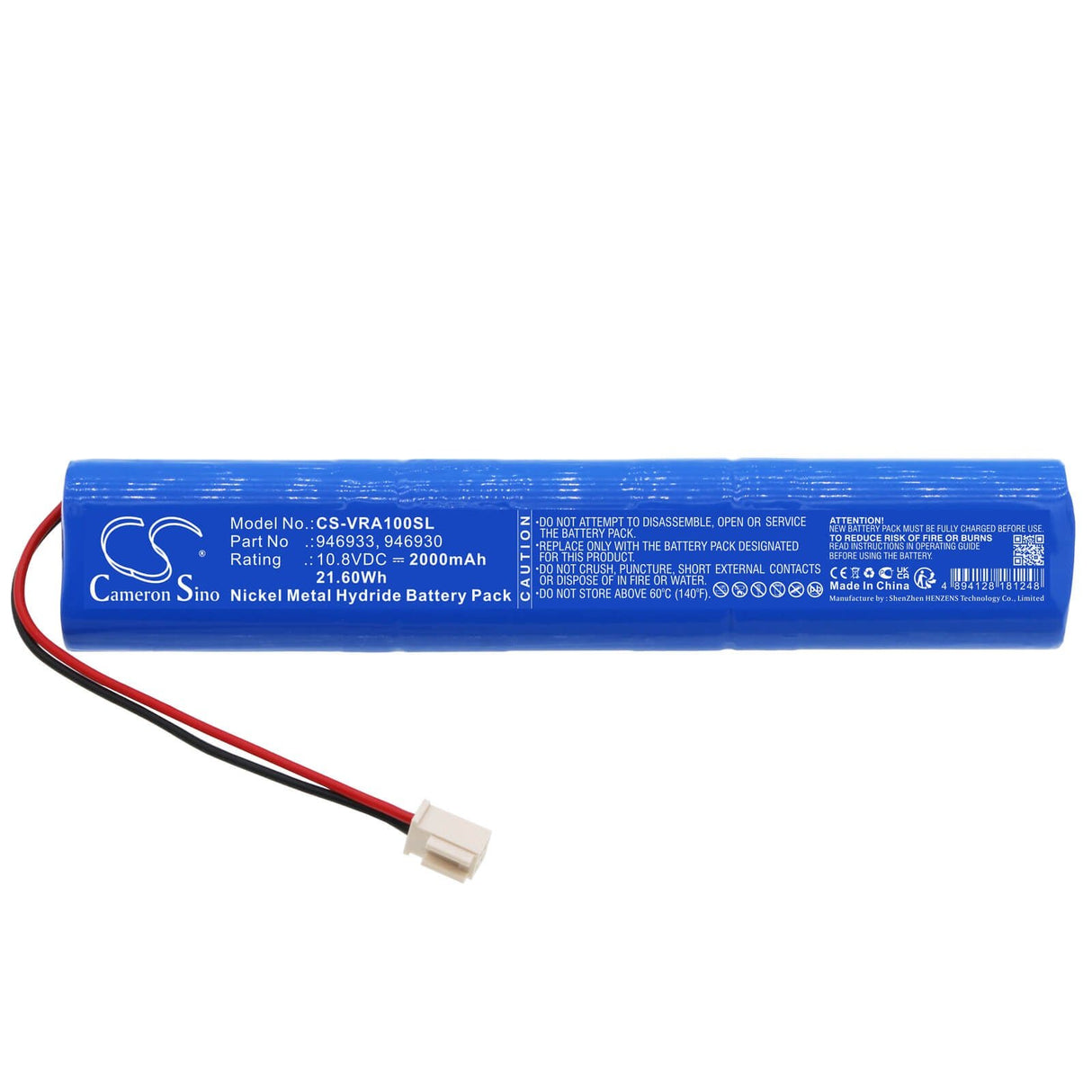 10.8v, Ni-mh, 2000mah, Battery Fits Velux Rollladen Antrieb, Solar Rollladen, Solarrolladen, 21.60wh Smart Home Cameron Sino Technology Limited   