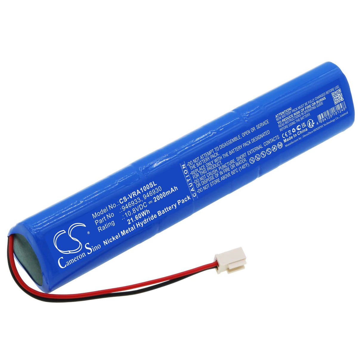 10.8v, Ni-mh, 2000mah, Battery Fits Velux Rollladen Antrieb, Solar Rollladen, Solarrolladen, 21.60wh Smart Home Cameron Sino Technology Limited   