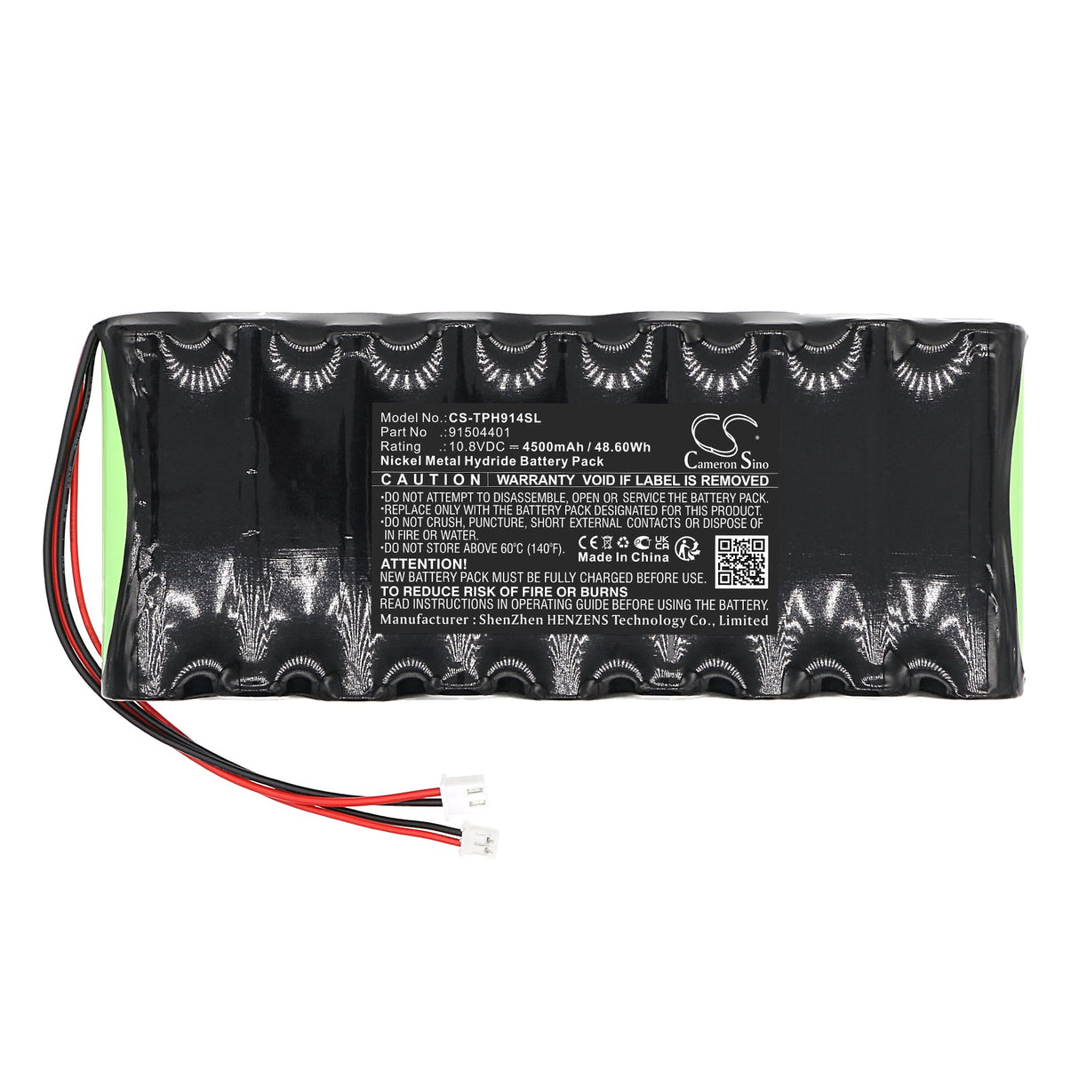 10.8V, Ni-MH, 4500mAh, Battery fits Technisat, Technitouch Tv-sat-kombi-analy, 48.60Wh Equipment, Survey, Test Cameron Sino Technology Limited   