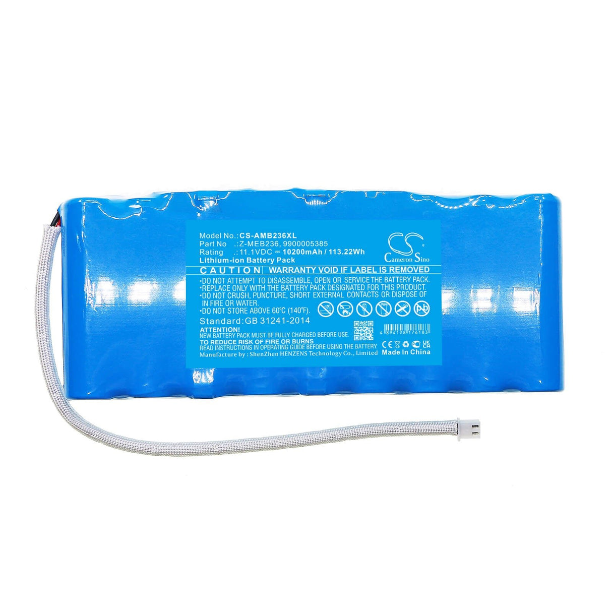 11.1v, Li-ion, 10200mah, Battery Fits American Dj, Jelly Go Par64 Rgba, Mega Go Par64 Rgba, 113.22wh Batteries for Electronics Cameron Sino Technology Limited   