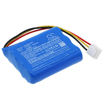 11.1V, Li-ion, 2600mAh, Vacuum battery fits Ecovacs, Tbw60, W720, W733, 28.86Wh
