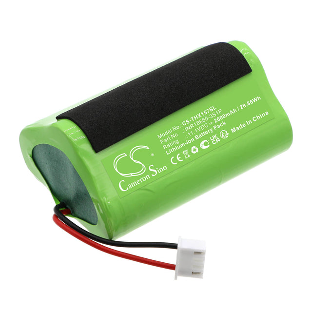 11.1v, Li-ion, 2600mah, Battery Fits Technaxx, Tx-157, 28.86wh Air Compressor Cameron Sino Technology Limited   