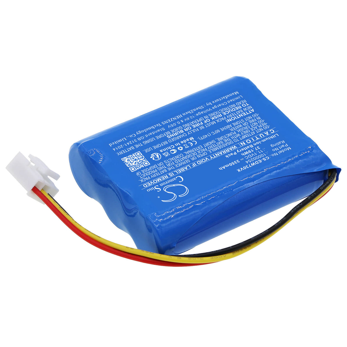 11.1v, Li-ion, 3350mah, Battery Fits Ecovacs, Tbw60, W710, 37.19wh Vacuum Cameron Sino Technology Limited   