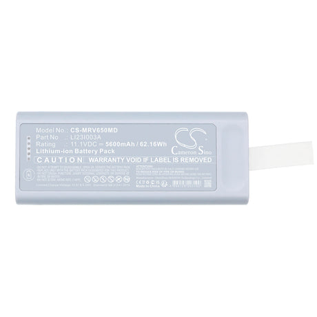 11.1v, Li-ion, 5600mah, Medical battery Fits Mindray Benevision N19, Benevision N22, 62.16wh Medical Cameron Sino Technology Limited (Medical)   