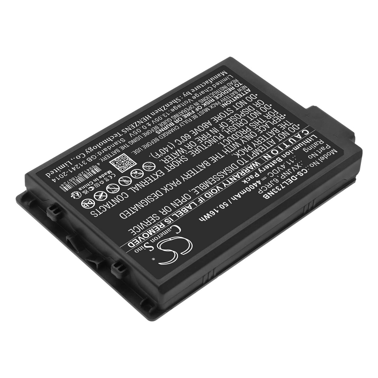 11.4v, Li-ion, 4400mah, Battery Fits Dell, Latitude 5430 Rugged, Latitude 7330 Rugged, 50.16wh Batteries for Electronics Cameron Sino Technology Limited   