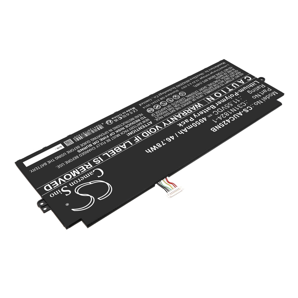 11.55v, Li-polymer, 4050mah, Battery Fits Asus, C433ta, Chromebook C425ta, 46.78wh Notebook, Laptop Cameron Sino Technology Limited   