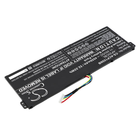 11.55v, Li-polymer, 4550mah, Battery Fits Acer, Aspie Vero Av15-51-31uk, Aspire 5 A515-45g-r00a, 52.55wh Notebook, Laptop Cameron Sino Technology Limited   