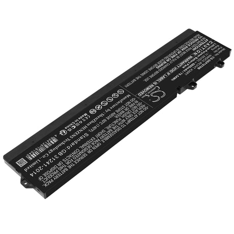 11.55v, Li-polymer, 6800mah, Battery Fits Dell, Precision 7670, 78.54wh Batteries for Electronics Cameron Sino Technology Limited   