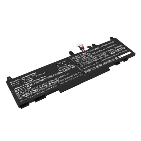 11.58v, Li-polymer, 4250mah, Battery Fits Hp, Elitebook 1040 G9 4b923av, Elitebook 1040 G9 4b925av, 49.22wh Notebook, Laptop Cameron Sino Technology Limited   