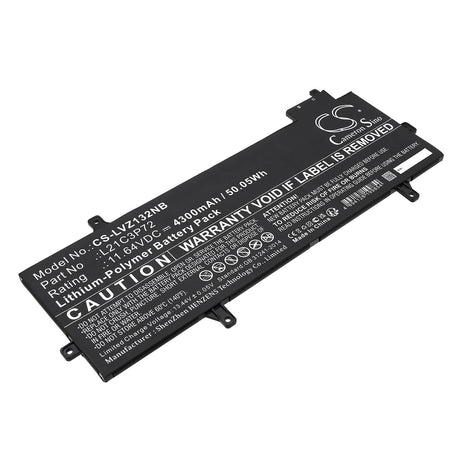 11.64V, Li-Polymer, 4300mAh, Battery fits Lenovo, Thinkpad Z13 21d2000aau, Thinkpad Z13 21d2000rca, 50.05Wh Notebook, Laptop Cameron Sino Technology Limited   