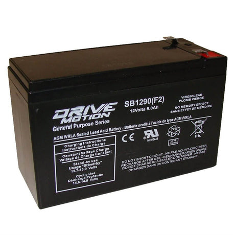12 Volt 9ah Scooter Battery Battery By Use CB Range   