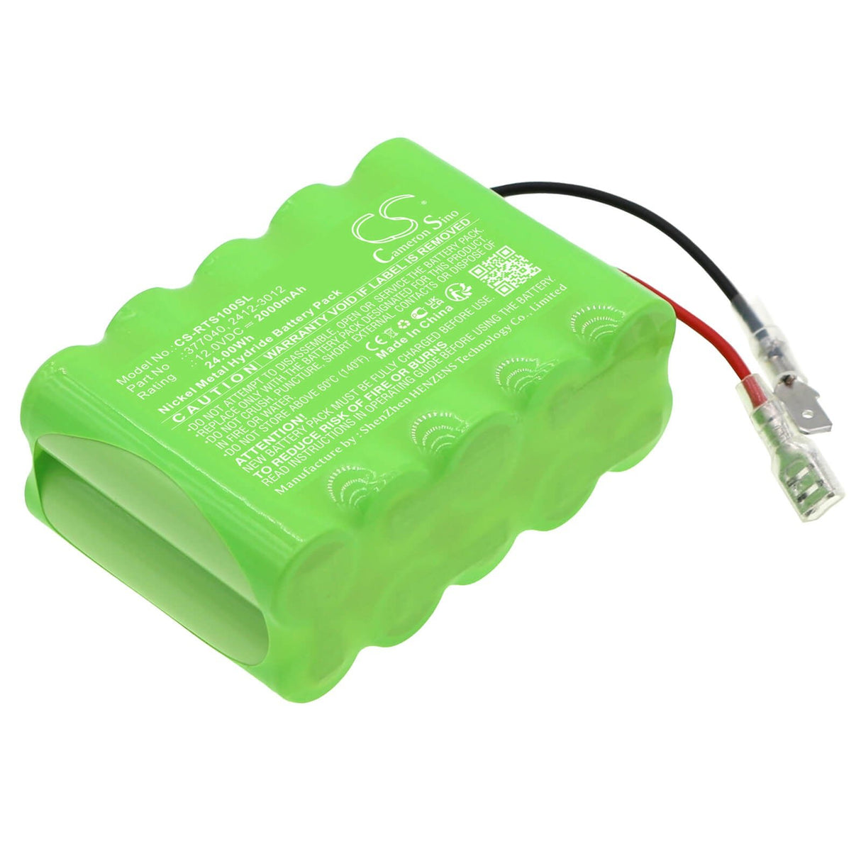 12.0v, Ni-mh, 2000mah, Battery Fits Roto Ds1000, G1 Rt1, Rt1, 24.00wh Smart Home Cameron Sino Technology Limited   