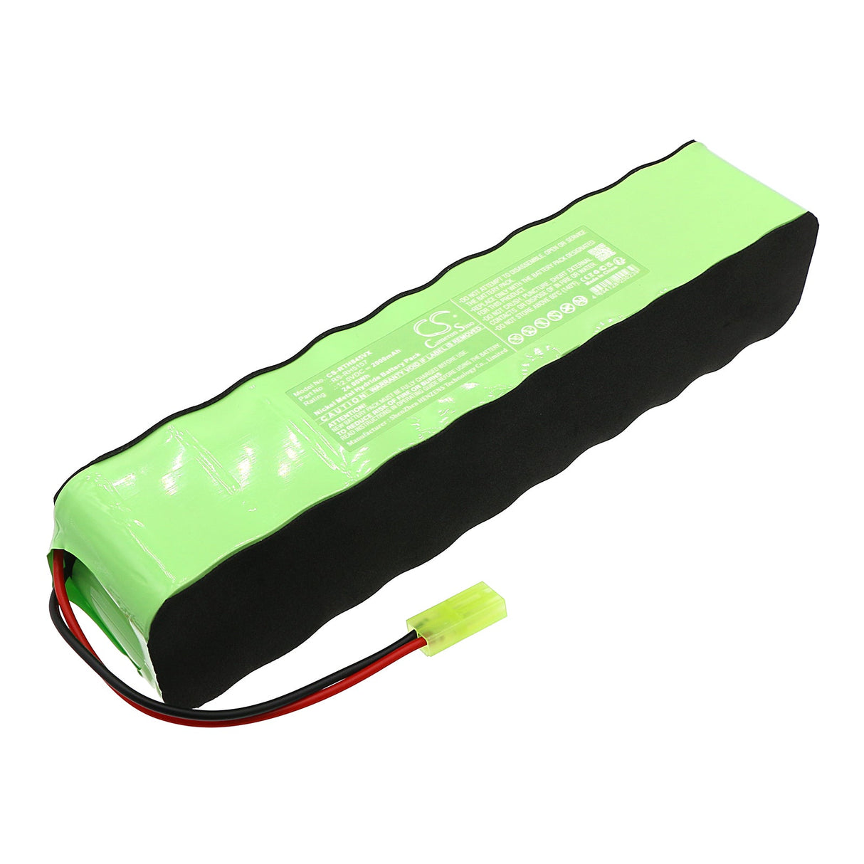 12.0V, Ni-MH, 2000mAh, Battery fits Rowenta, Rh845301, Rh8453019a0, 24.00Wh Vacuum Cameron Sino Technology Limited   