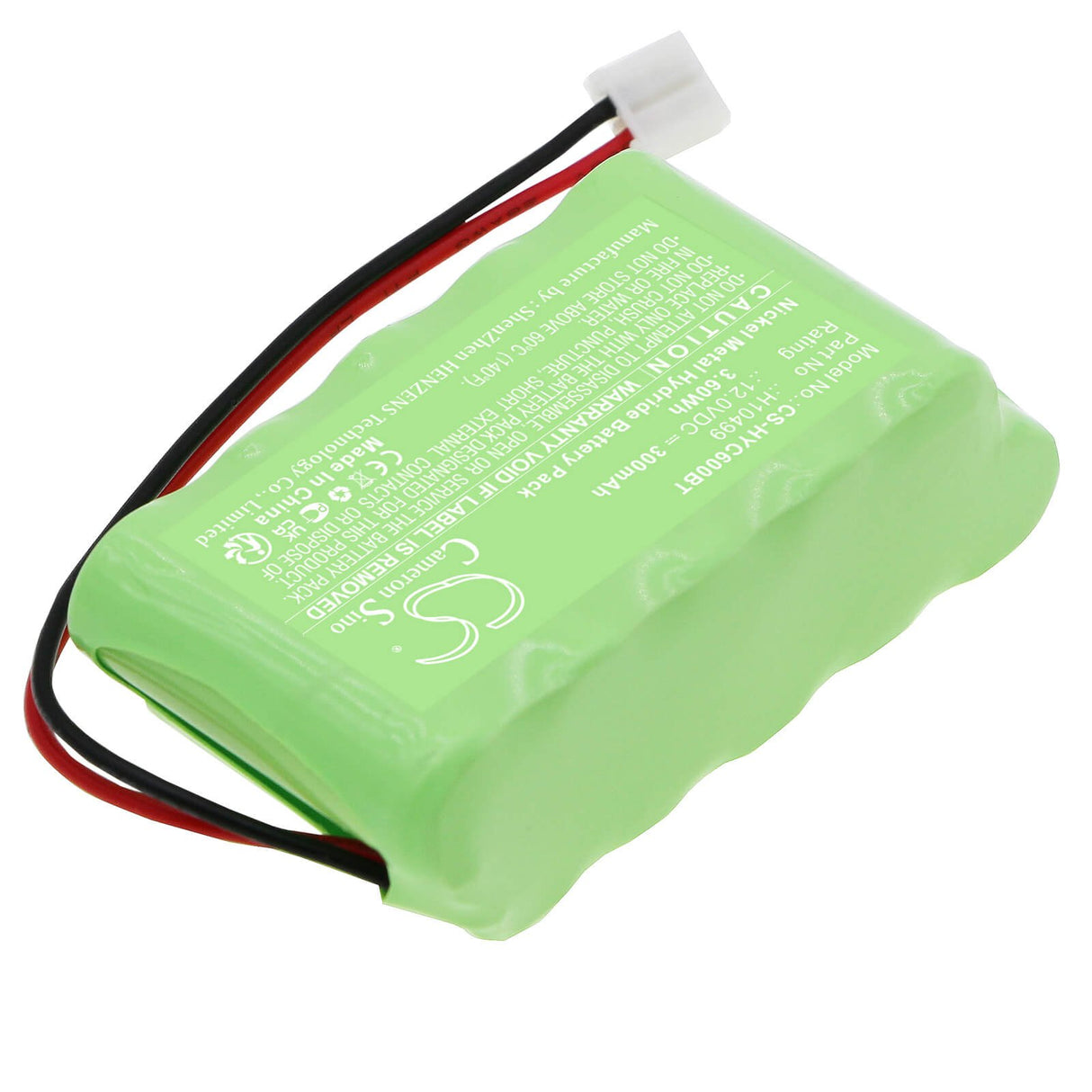 12.0v, Ni-mh, 300mah, Alarm Battery Fits Honeywell, Sec-h-201, Sec-h-600, 3.60wh Alarm System Cameron Sino Technology Limited   