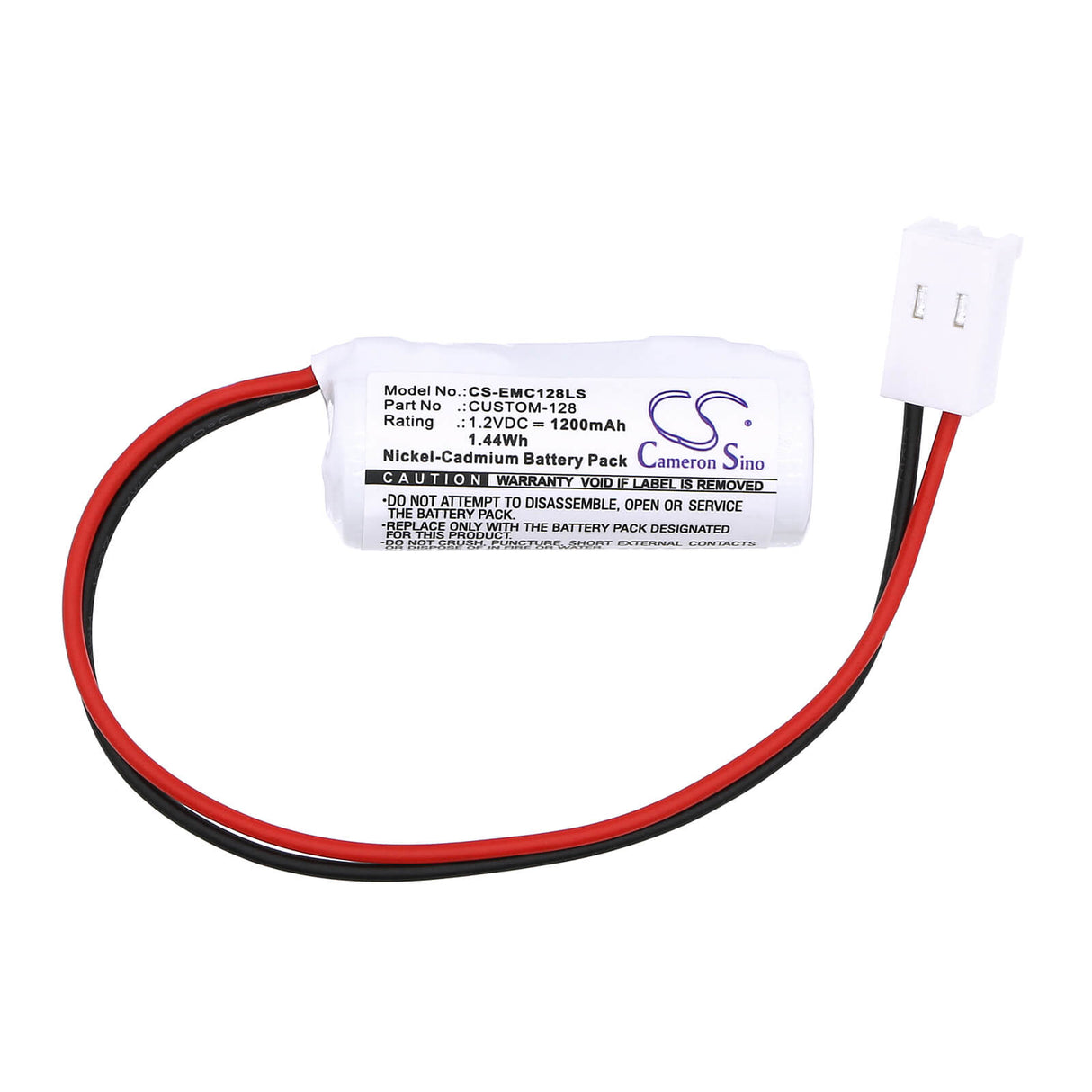 1.2V, Ni-CD, 1200mAh, Battery fits Lithonia, Elb0300, Elb0604n, 1.44Wh Emergency Lighting Cameron Sino Technology Limited   