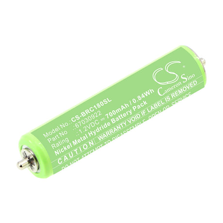 1.2v, Ni-mh, 700mah, Battery Fits Braun 1000, 10b, 0.84wh Batteries for Electronics Cameron Sino Technology Limited   