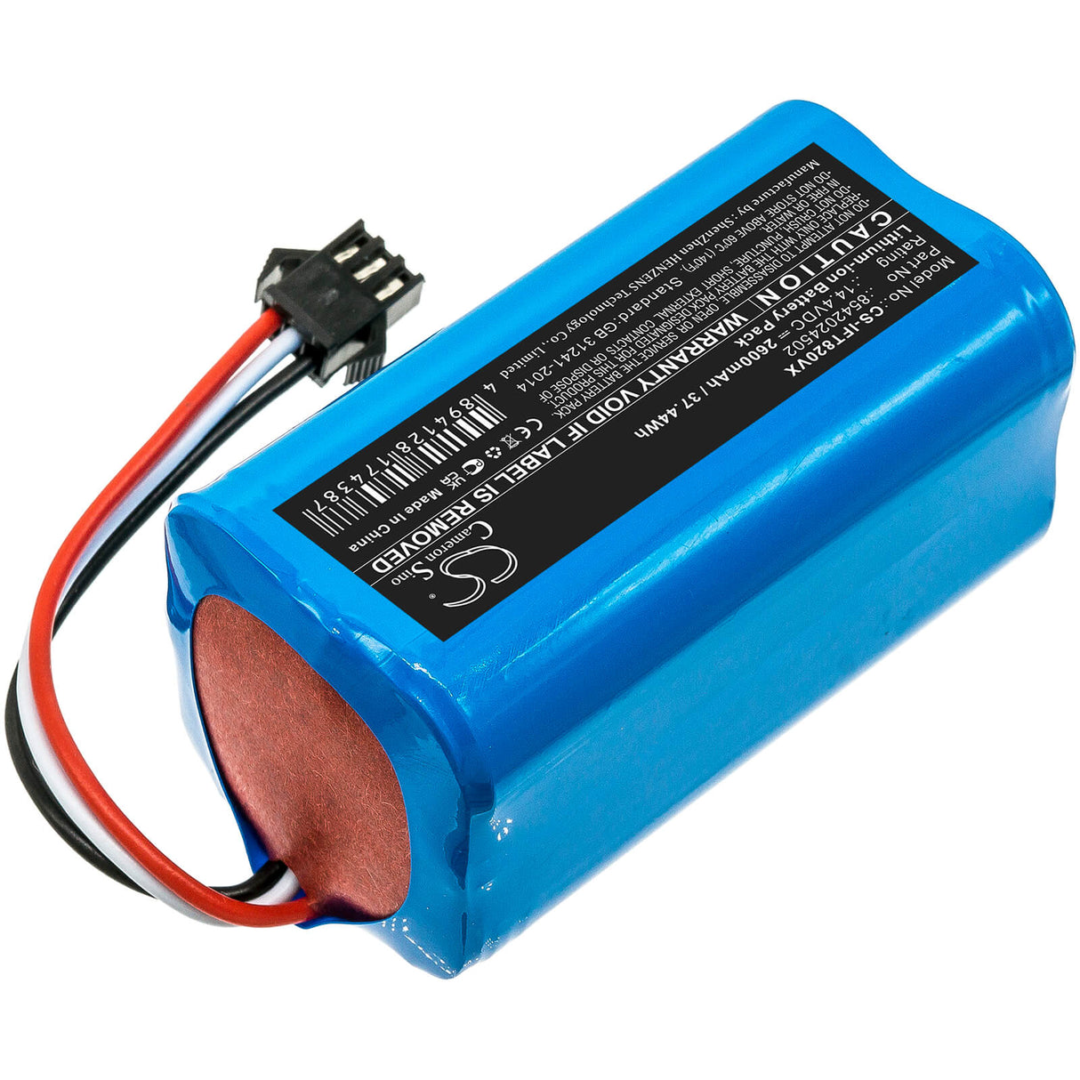 14.4v, 2600mah, Li-ion Battery Fit's Deik, Mt820, 37.44wh Vacuum Cameron Sino Technology Limited   