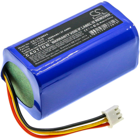 14.4v, 2600mah, Li-ion Battery Fit's Liectroux, Midea, M4, 37.44wh Vacuum Cameron Sino Technology Limited   