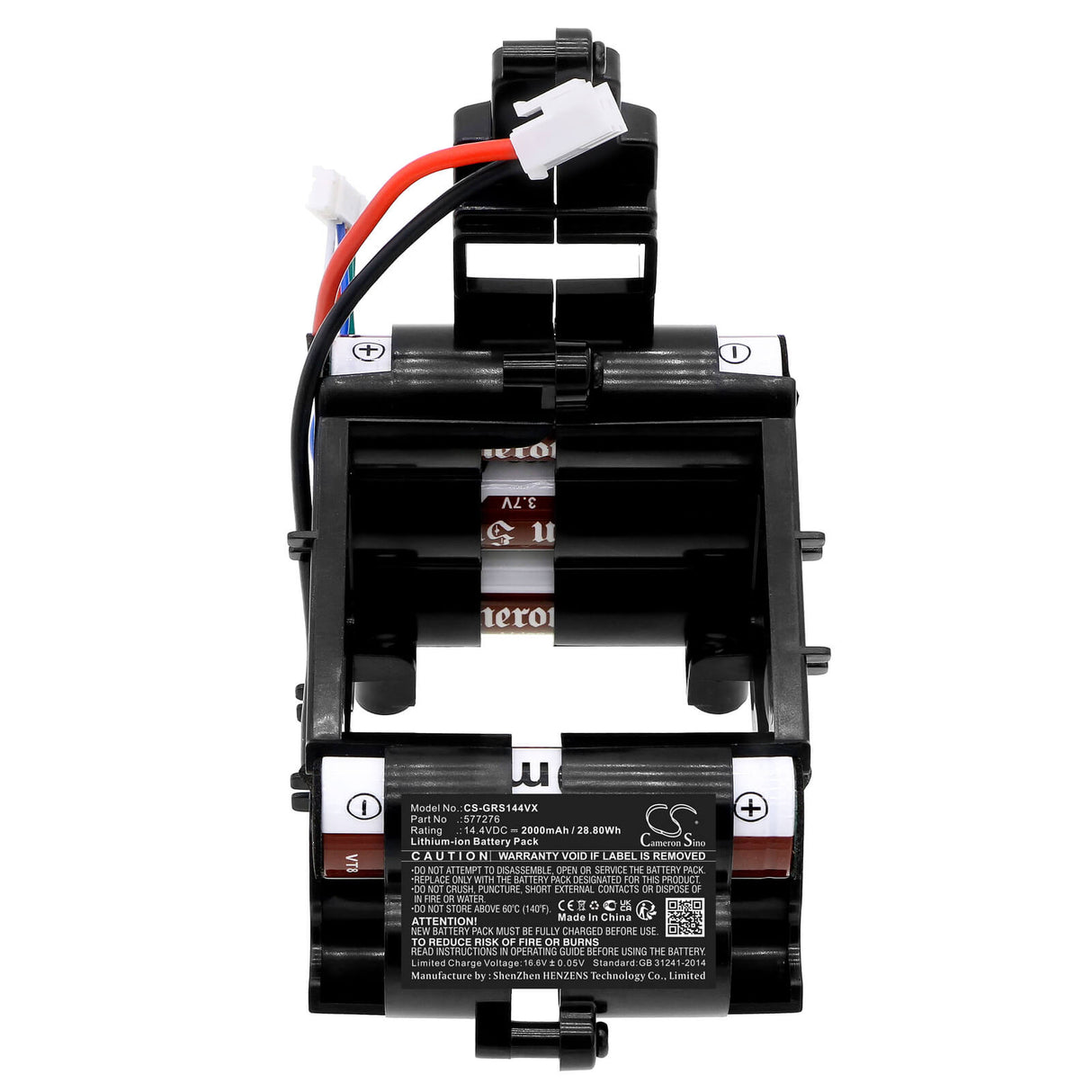 14.4v, Li-ion, 2000mah, Battery Fits Gorenje, Svc144fbk, Svc144fw, 28.80wh Vacuum Cameron Sino Technology Limited   