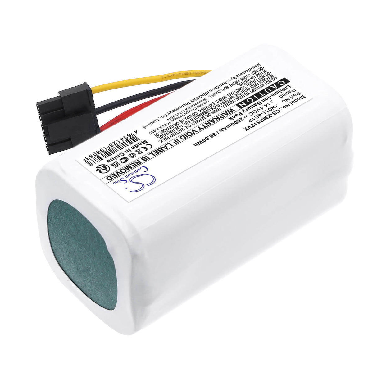 14.4v, Li-ion, 2500mah, Battery Fits Xiaomi, 42621, Bhr5217eu, 36.00wh Vacuum Cameron Sino Technology Limited   