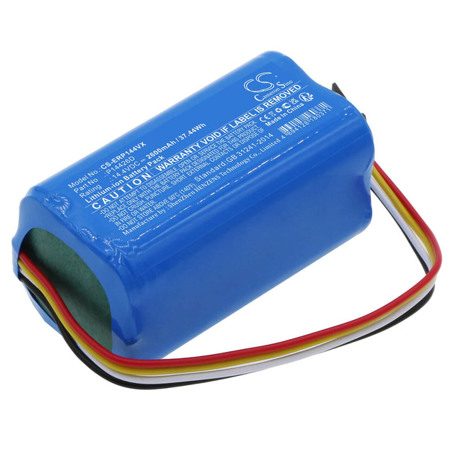 14.4v, Li-ion, 2600mah, Battery Fits Eureka Groove Robot Vacuum, 37.44wh Vacuum Cameron Sino Technology Limited   