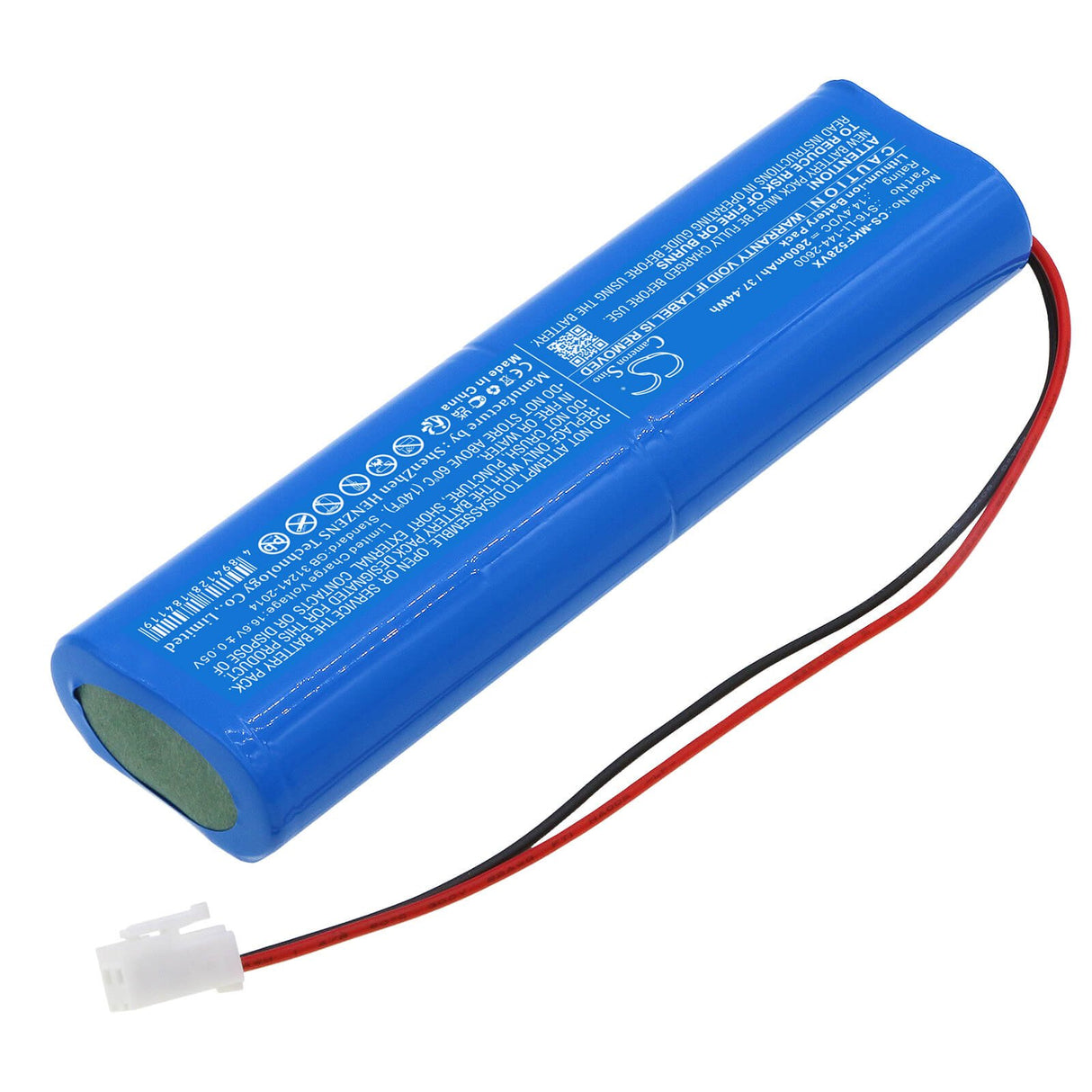 14.4v, Li-ion, 2600mah, Vacuum battery Fits Marklive, F528a, 37.44wh Vacuum Cameron Sino Technology Limited   