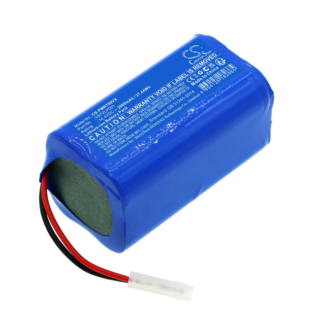 14.4v, Li-ion, 2600mah, Battery Fits Panasonic, Mc-8r76c, Mc-8r76d, 37.44wh Vacuum Cameron Sino Technology Limited   