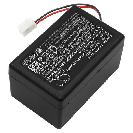 14.4v, Li-ion, 2600mah, Battery Fits Rowenta, Rr7126, Rr7133, 37.44wh Vacuum Cameron Sino Technology Limited   