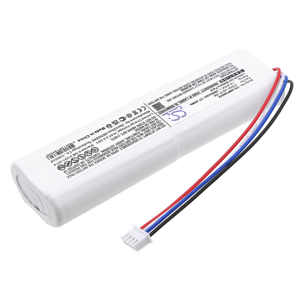 14.4v, Li-ion, 2600mah, Battery Fits Xiaomi, Mi Robot Vacuum Mop 2, Stytj03zhm, 37.44wh Vacuum Cameron Sino Technology Limited   