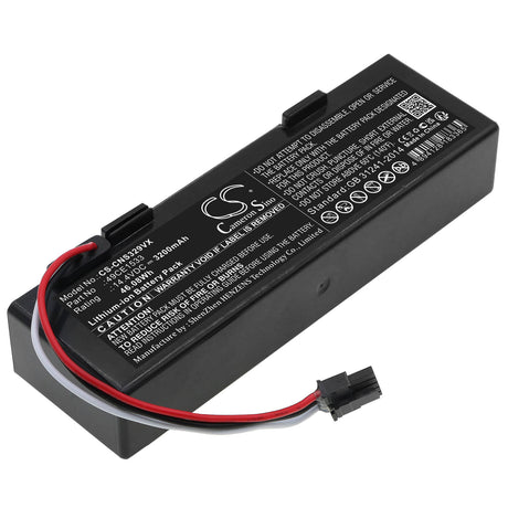 14.4v, Li-ion, 3200mah, Battery Fits Cecotec, Conga 3290, Conga 3390, 46.08wh Vacuum Cameron Sino Technology Limited   