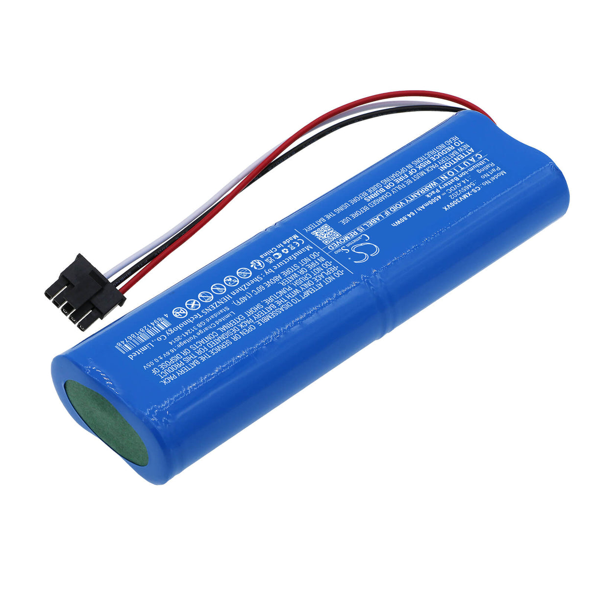 14.4v, Li-ion, 4500mah, Battery Fits Xiaomi, Viomi V3, 64.80wh Vacuum Cameron Sino Technology Limited   