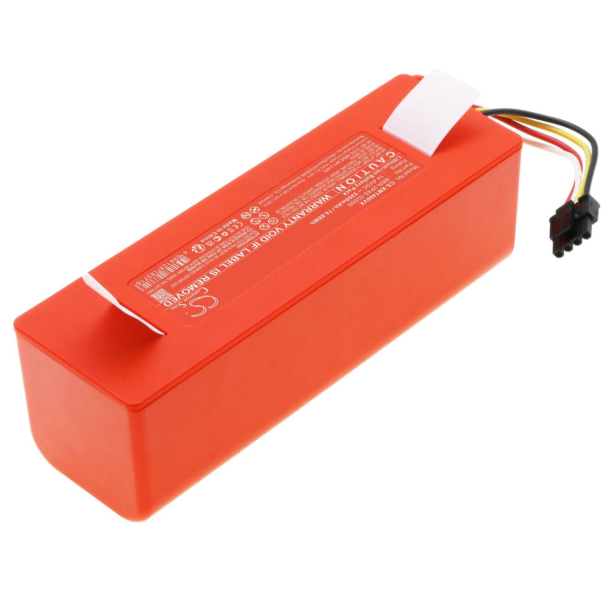 14.4v, Li-ion, 5200mah, Battery Fits Roborock, S50, S51, 74.88wh Vacuum Cameron Sino Technology Limited   