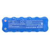 14.4v, Ni-mh, 3000mah, Battery Fits Solac, Ae2510, 43.20wh Vacuum Cameron Sino Technology Limited   