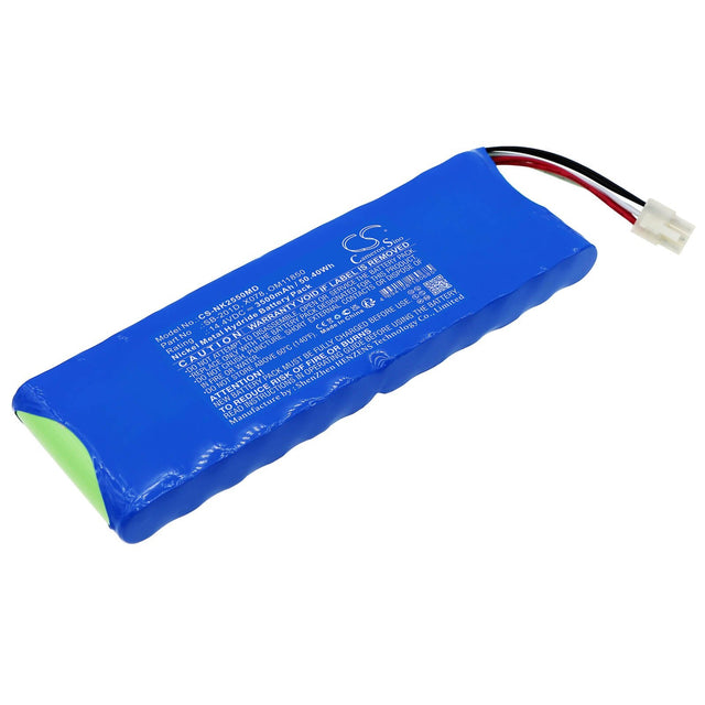 14.4v, Ni-mh, 3500mah, Battery Fits Nihon Kohden Cardiofax G Ecg-2550 Monitor, 50.40wh Medical Cameron Sino Technology Limited (Medical)   