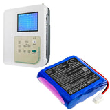 14.8v, 2600mah, Li-ion Battery Fit's Osen, Ecg-8112, 38.48wh Medical Cameron Sino Technology Limited (Medical)   