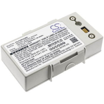 14.8V, Li-ion, 6000mAh, Medical battery fits Philips, 989803129011, Defibrillator Heartstart Mrx, Heartstart Mrx, 88.80Wh