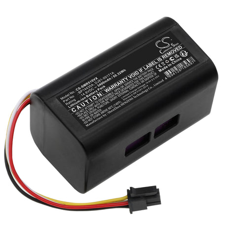 14.8v, Li-ion, 3400mah, Battery Fits Midea, I5, I5 Extra, 50.32wh Vacuum Cameron Sino Technology Limited   