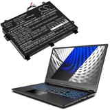 15.2v, 3550mah, Li-polymer Battery Fit's Mifcom, Sg6 I7 Rtx 2060(p960rd), Sg6 I7 Rtx 2070 Ssd(p960rf), 53.96wh Notebook, Laptop Cameron Sino Technology Limited   