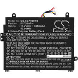 15.2v, 3550mah, Li-polymer Battery Fit's Sager, Np2950(p955et1), Np2952(p955et3), Np8954(p955er), 53.96wh Notebook, Laptop Cameron Sino Technology Limited   