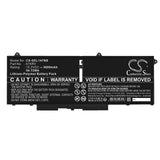 15.2v, Li-polymer, 3600mah, Battery Fits Dell, Latitude 14 7430 3w64p, Latitude 14 7430 4fvjg, 54.72wh Batteries for Electronics Cameron Sino Technology Limited   