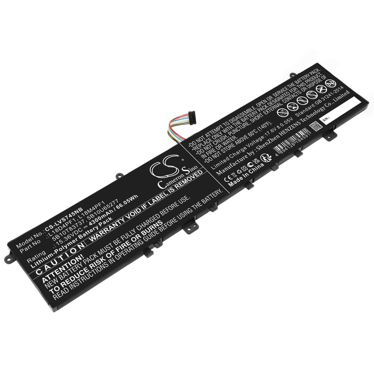 Lenovo, Yoga C940-15, Yoga C940-15irh Replacement Battery shipped from ...