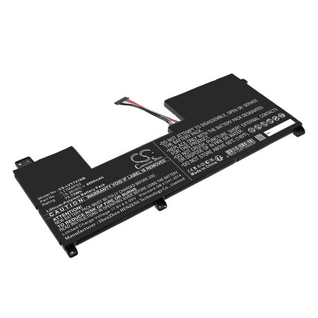 15.36V, Li-Polymer, 4800mAh, Battery fits Lenovo, Legion Y730-17ich 81hg004kfe, Legion Y730-17ich 81hg004mru, 73.73Wh Notebook, Laptop Cameron Sino Technology Limited   