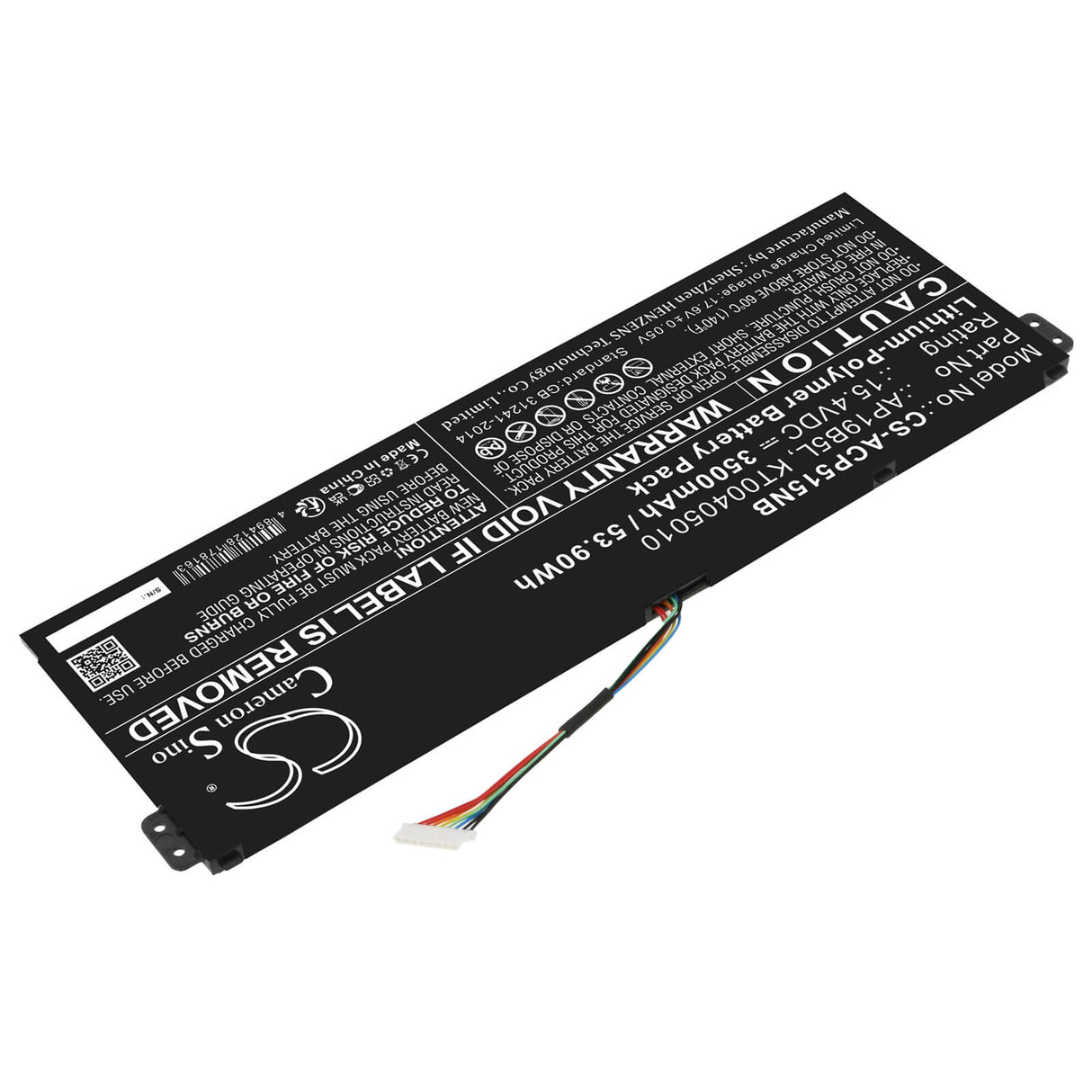 15.4v, Li-ion, 3500mah, Battery Fits Acer, A515-43-r19l, Aspire 5 A515-43, 53.90wh Batteries for Electronics Cameron Sino Technology Limited   