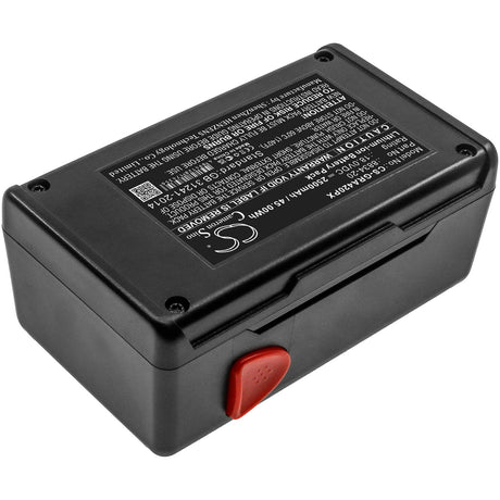 18.0v, 2500mah, Li-ion Battery Fit's Gardena, 648844, 8844-20, Easycut 42, 45.00wh Gardening Tools Cameron Sino Technology Limited   