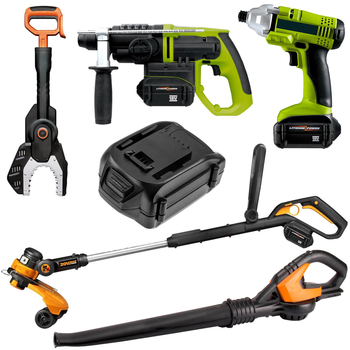 18.0v, 4000mah, Li-ion Battery Fit's Worx, Rw9161, Wg150, Wg151, 72.00wh Power Tools Cameron Sino Technology Limited (Power Tools)   