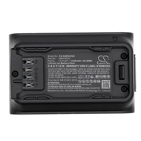 18.0v, Li-ion, 2250mah, Vacuum battery Fits Shark, Iw3120, Detect Pro, 40.50wh Vacuum Cameron Sino Technology Limited   