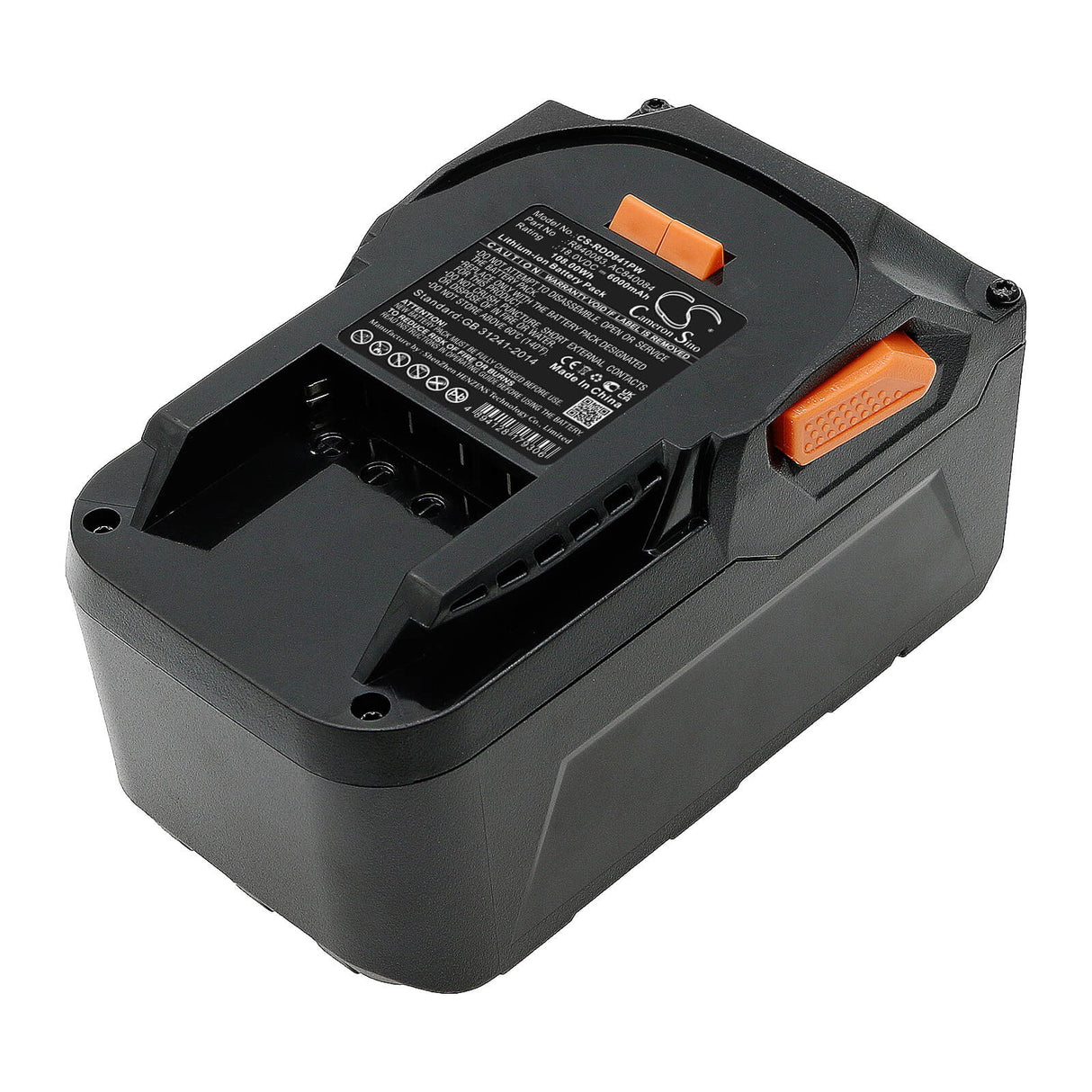 18.0v, Li-ion, 6000mah, Battery Fits Aeg Bfl 18, Bho 18, 108.00wh Power Tools Cameron Sino Technology Limited (Dangerous Goods)   